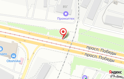 А-сервис на проспекте Победы на карте
