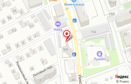 Автомойка в Ставрополе на карте