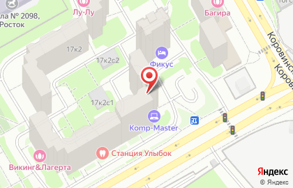 Магазин Все для дома в Москве на карте