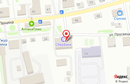 СберБанк в Красноярске на карте