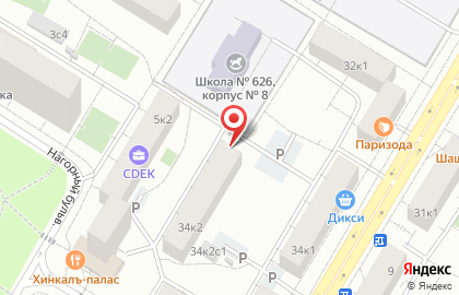 УВД по Юго-Западному административному округу Отдельный батальон полиции на карте