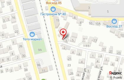Продовольственный магазин в Ленинском районе на карте