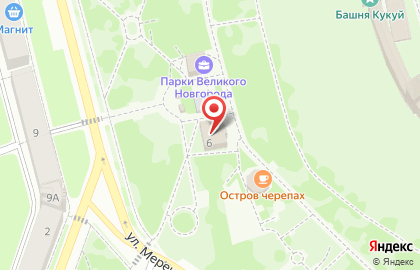Инспекция государственной охраны культурного наследия Новгородской области на карте