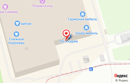 Фирменный салон Боровичи-Мебель на Балканской площади на карте