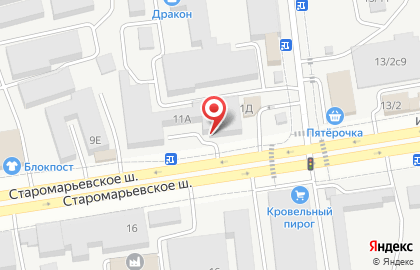 Производственная компания Кафан на Старомарьевском шоссе на карте
