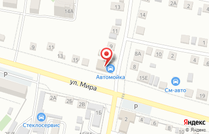Автомойка в Воронеже на карте