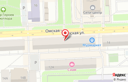 Торгово-производственная компания 5 углов в Ханты-Мансийске на карте