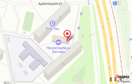 Общественный пункт охраны порядка Южного административного округа в Москве на карте
