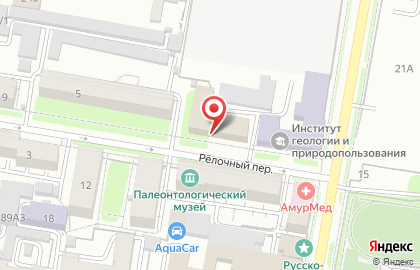 Парта ДВ на карте