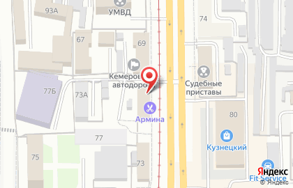 Домоцентр на Кузнецком проспекте на карте