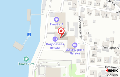 Гостиница Волна в Железнодорожном районе на карте