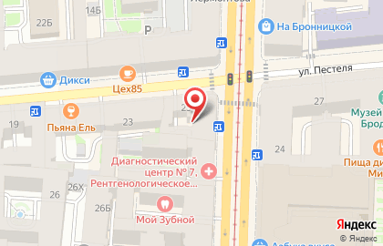 Питер Оптика на карте
