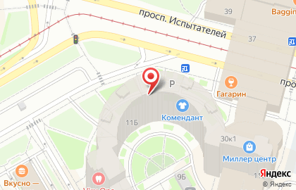 Банкомат Кредит Европа банк на Комендантском проспекте, 11 на карте
