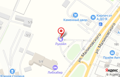 ОАО Банкомат, Банк Петрокоммерц на улице Малиновского на карте