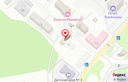 Продуктовый магазин Деревяшка в Петропавловске-Камчатском на карте