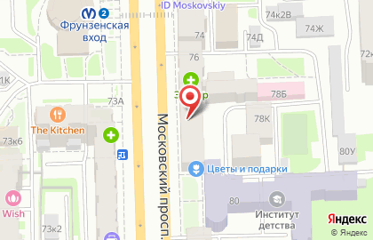 Торгово-сервисный центр ComPlus на Московском проспекте на карте
