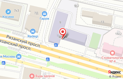 Московский педагогический государственный университет в Москве на карте