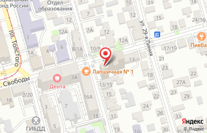 Салон красоты Эйфория в Ростове-на-Дону на карте