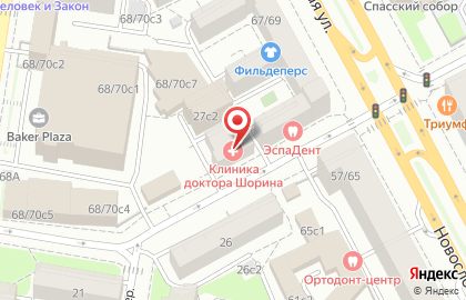 Амбулаторный центр клиники "КОРСАКОВ" на карте