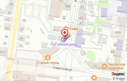 Гостевой дом Постоялый двор на карте