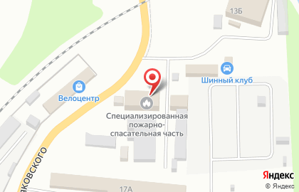 Главное управление МЧС России по Удмуртской Республике Специализированная пожарно-спасательная часть федеральной противопожарной службы на карте