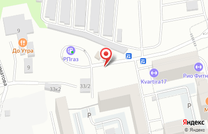 Кафе в Уфе на карте