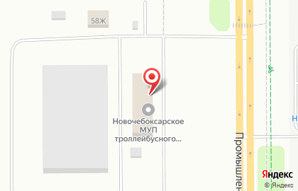 Новочебоксарское МУП троллейбусного транспорта на карте
