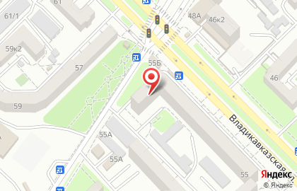 Салон Тюльпан на Владикавказской улице на карте