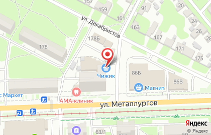 мастерская-ателье по ремонту одежды в Пролетарском районе на карте