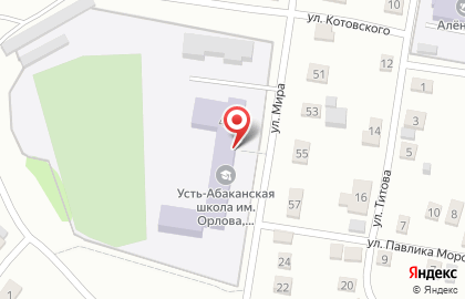 Избирательный участок №360 на улице Мира на карте