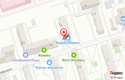 Уральский банк Сбербанка России на улице Комаровского на карте