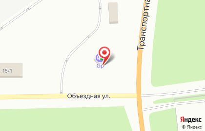 АЗС GP на Транспортной улице на карте