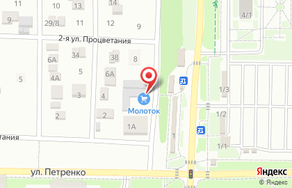 Магазин стройматериалов Молоток в Ростове-на-Дону на карте