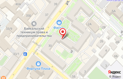 Официальный представитель ЦЕРИХ Кэпитал Менеджмент Байкальская инвестиционная компания, АО в Правобережном округе на карте
