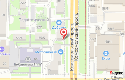 Интерьерный салон Лукоморье на Комсомольском проспекте на карте