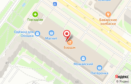 Сеть ювелирных магазинов Кайрос на улице Можайского на карте