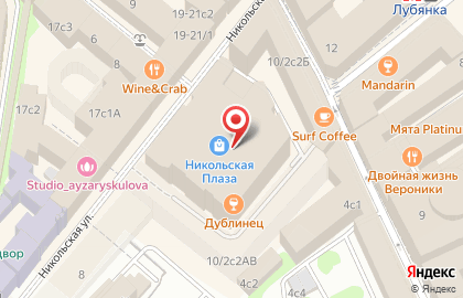 Кафе быстрого питания Duckit на площади Революции на карте