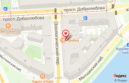 Газпромбанк в Зоологическом переулке на карте