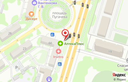 Киоск по продаже хлебобулочных изделий на Пугачевском тракте на карте