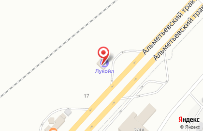 Лукойл в Казани на карте