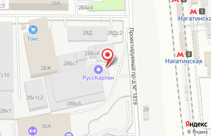 Оптовая фирма Москворечье Трейдинг на Варшавском шоссе на карте