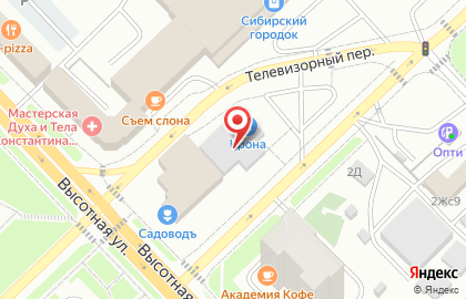 Тора в Телевизорном переулке на карте