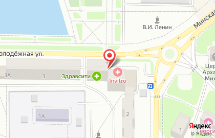Булочная Каравай СВ на ​Молодёжной на карте