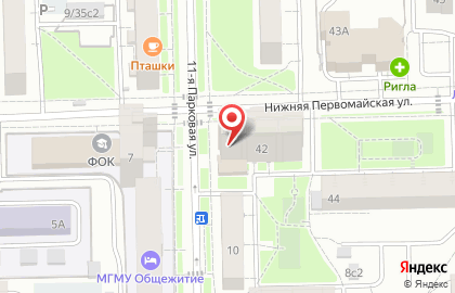 Компания по страхованию Автоконсалтинг в Восточном Измайлово на карте