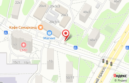 Киоск печатной продукции Краснопресненское агентство печати на Херсонской улице на карте