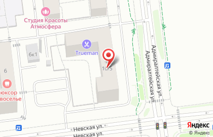 Мужская парикмахерская TRUEMAN Barbershop в Новоселье на карте