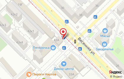 Сервисный центр 21 век на улице Астана Кесаева на карте