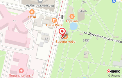 Портал на Постовой улице на карте