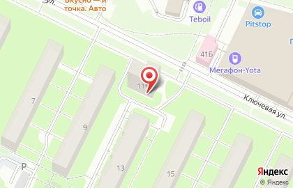 Коне Лифтc, Филиал в г. Санкт-петербурге на Ключевой улице на карте