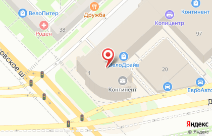 Магазин скейтбордов и сноубордов Dosok.net в Московском районе на карте